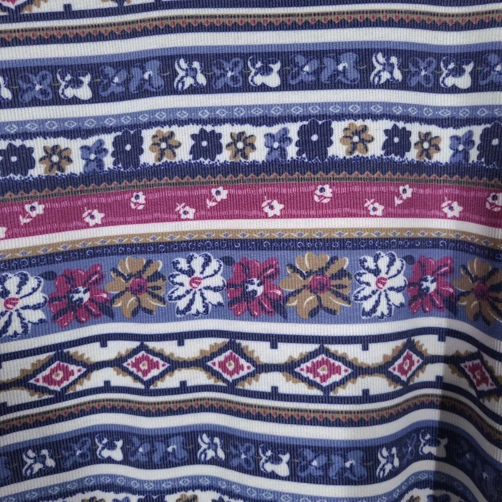 90s Ribbed Patterned Tee - Picture 4 of 7